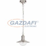 RÁBALUX 8764 Oslo kültéri függeszték E27 60W rm.acél IP44 230V