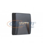 RÁBALUX 8894 Trento, kültéri falikar leD 3W fekete 230V 4000K 100lm A