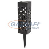 RÁBALUX 8949 Mora szolár lámpa, mozgásérzékelős, fekete, LED 0, 16W, leszúrható 3000K 2lm