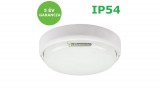 Rábalux HORT fehér kerek IP54 LED 15W kültéri mennyezeti lámpa, természetes fehér 5évG