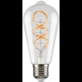 Rábalux LED izzó Spiral Filament Amber ST64, 4 W, E27 (5998250319889)