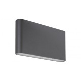 Rábalux Nesna 7952 kültéri fali led lámpa antracit fém LED 2X 6 528 lm 3000 K IP54 G