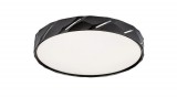 Rábalux NESSIRA LED 25W fekete fém mennyezeti lámpa, természetes fehér 5évG 71120