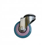 RADER Műszerkocsi kerék, hátfuratos, tömörgumis, 50mm