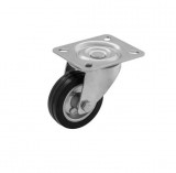 RADER Műszerkocsi kerék, talplemezes, forgó, tömörgumis, 80 mm