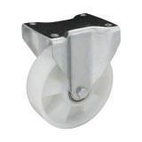 RADER Poliamid, műanyag futófelület, talplemezes, fix, 160 mm, 720 kg teherbírás, golyóscsapágy