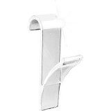 Radiátorra szerelhető akasztók, törölközőtartó radiátorra, 7 x 105 mm, 6 db, Wenko (8197500)