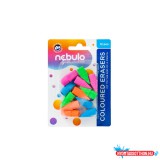 Radír, ceruzavég 12 db-os, Nebulo