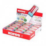 Radír display, KORES "KE-30", pasztell színek [30 db]