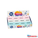 Radír, logózott radír 3 színben, Nebulo