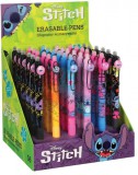 Radírozható golyóstoll, nyomógombos, CoolPack, Stitch Black