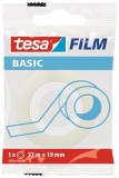 Ragasztószalag, 19 mm x 33 m, TESA Basic, átlátszó (TE58544)