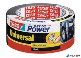 Ragasztószalag, 50 mm x 25 m, TESA "extra Power", fekete