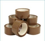 Ragasztószalag, PP/Solvent, barna, 48mm, 120m - HŰTŐHÁZI