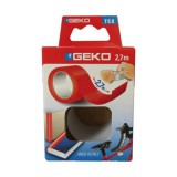 Ragasztószalag szövetes téphető 19 mm x 2,7 m piros GEKO