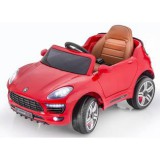 Raho-Trans Kft Poisie 12V piros elektromos kisautó,szülői távirányítóval,nyitható ajtókkal 2017