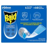 Raid® Elektromos szúnyogirtó készülék és szúnyogirtó utántöltő lap
