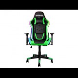 Raidmax Drakon ARGB gaming szék fekete-zöld (DK925GN) (DK925GN) - Gamer Szék