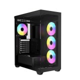 RAIDMAX i800 Chrome fekete (táp nélküli) ablakos ATX ház (I800CBF)