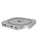 Raidsonic ICY BOX Club Dock 100 USB 3.2 Gen 2 (3.1 Gen 2) Type-C Ezüst