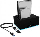 Raidsonic ICY BOX IB-127CL-U3 USB 3.2 Gen 1 (3.1 Gen 1) Type-B Fekete