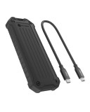 Raidsonic ICY BOX IB-1827MCP-C31 Külső SSD ház Fekete M.2