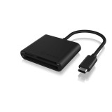 Raidsonic ICY BOX IB-CR301-C3 kártyaolvasó USB 3.2 Gen 1 (3.1 Gen 1) Type-C Fekete