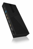 Raidsonic ICY BOX IB-DK2246AC Vezetékes USB 3.2 Gen 2 (3.1 Gen 2) Type-A Fekete