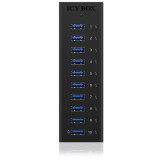 RaidSonic ICY BOX USB 3.0 HUB (10 portos, aktív)