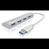 RaidSonic ICY BOX USB3.0 Hub 4 port (IB-AC6401) (IB-AC6401) - USB Elosztó