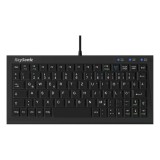 Raidsonic KeySonic ACK-3401U (UK) billentyűzet Otthoni USB QWERTY Brit angol Fekete (ACK-3401U (UK))