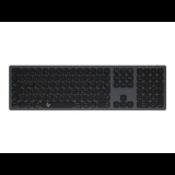 Raidsonic KeySonic KSK-8023BTRF - keyboard - full size - QWERTZ - German - anthracite/black (KSK-8023BTRF) - Billentyűzet
