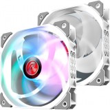 Raijintek AGERAS 12 WHITE ARGB-2 ház hűtő ventilátor fehér 12cm, 2db (0R40B00260) (0R40B00260)