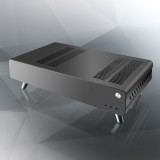 RAIJINTEK Pan Slim ITX Fekete (0R20B00210) - Számítógépház