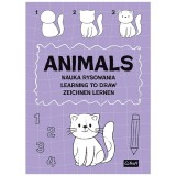 Rajzolj állatokat lépésről lépésre foglalkoztató füzet - Trefl