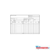 Raktárkészlet nyilvántartólap A5 B.12-151