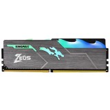RAM Kingmax DDR4 3600MHz 16GB Gaming Zeus Dragon RGB CL18 1,35V (KM-LD4A-3600-16GSRT18) - Memória