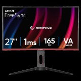 Rampage 27" Voyager VY27R165C Ívelt Gaming Monitor (37588)