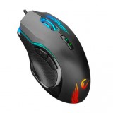Rampage Egér Gamer - SMX-G38 CLAW (7200DPI, 8 gomb, makro, RGB LED, 1,8m harisnyázott kábel, fekete) PERRAMSMXR44CLAW 35497