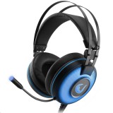 Rampage SN-RW66 Alpha-X 7.1 mikrofonos fejhallgató fekete-kék (19341) (19341) - Fejhallgató