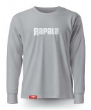Rapala Grey White Logo Long Sleeve T-Shirt hoisszúujjas póló XS (RA6825008)