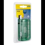 Rapid Colour Ice FC5 Kétlyukú 10 lap kapacitású mini lyukasztó - Zöld (5001331)