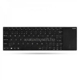 RAPOO E2710 VEZ.NÉLKÜLI BILLENTYŰZET, TOUCHPAD, FEKETE (HAMA_157233)