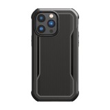 Raptic Fort Case iPhone 14 Pro Max tok MagSafe páncélozott borítással fekete