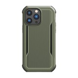 Raptic Fort Case iPhone 14 Pro Max tok MagSafe páncélozott borítással zöld