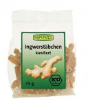 Rapunzel Bio alapanyagok sütéshez, kandírozott gyömbércsíkok 75 g