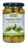 Rapunzel Bio előételek, olajbogyó, Amphissa olajbogyó lében, zöld oliva, magozott 315 g