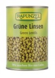 Rapunzel Bio konzerv, Zöld lencse sós lében 400 g