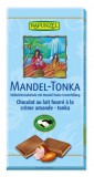 Rapunzel Bio Tejcsokoládé mandula-tonkakrémmel 100 g
