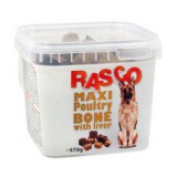 RASCO jutalomfalatok- maxi csont baromfihússal és májjal, 570g